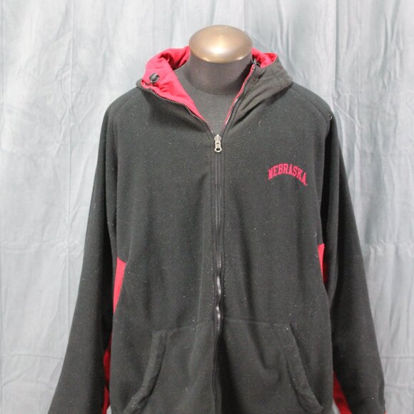 Nerbraska Cornhuskers Jacket (VTG) - Reversable by Pro Player - Men's 2XL - Picture 9 of 16